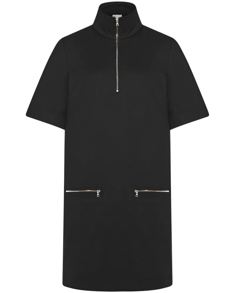 Rosetta Getty Minikleid mit Reißverschluss - Schwarz Schwarz