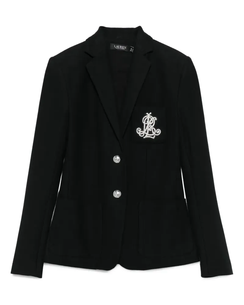 Ralph Lauren single-breasted lined blazer - Schwarz Schwarz