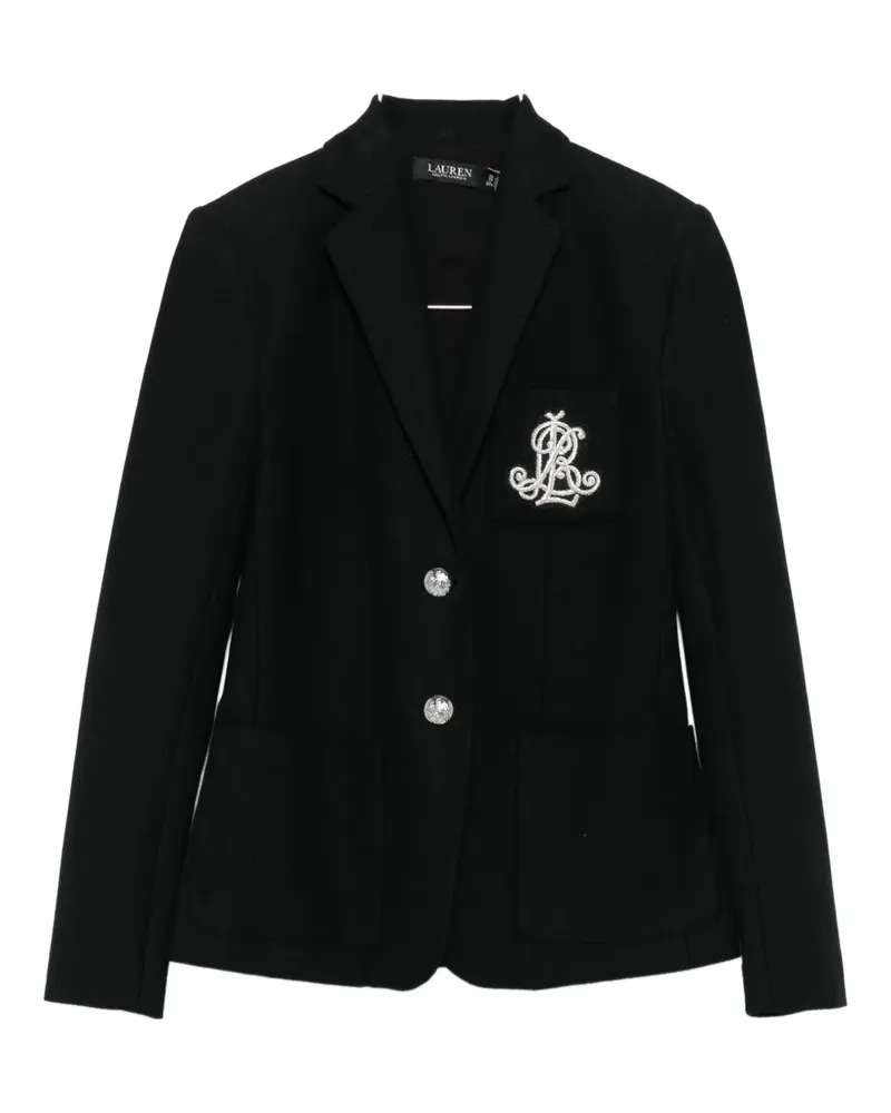 Ralph Lauren single-breasted lined blazer - Schwarz Schwarz