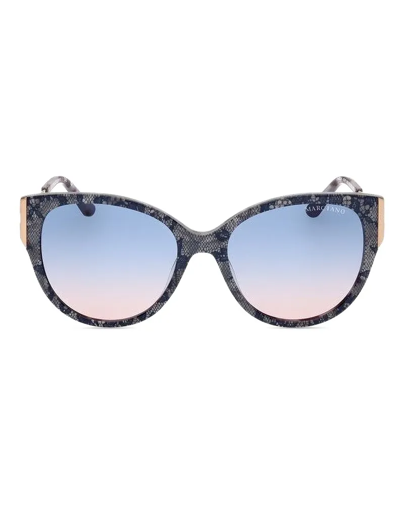 MARCIANO Los Angeles Klassische Cat-Eye-Sonnenbrille - Blau Blau