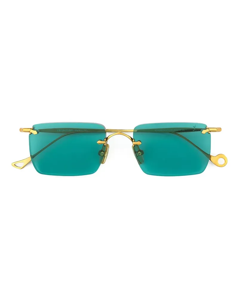 Eyepetizer Etherege rectangle-frame sunglasses - Gold Gold