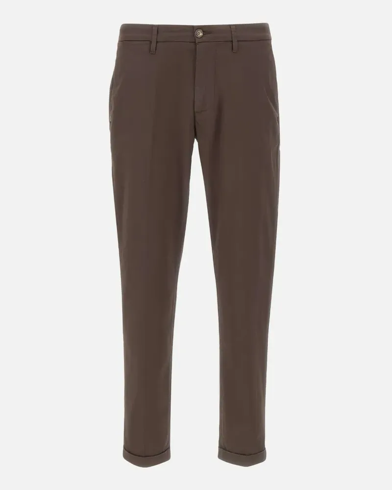 Re-HasH Mucha chino trousers - Braun Braun