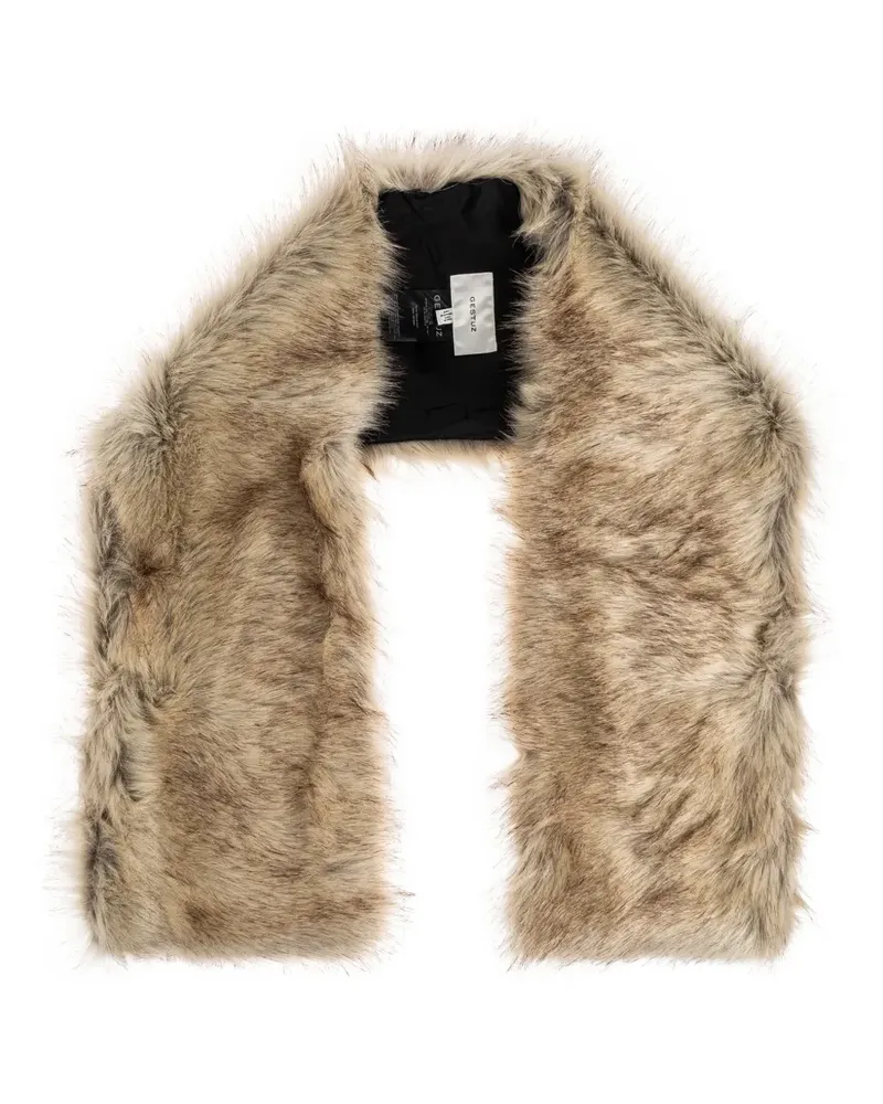 Gestuz Schal aus Seide - Nude Nude