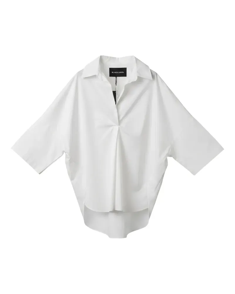 Black Label V-neck blouse - Weiß Weiß