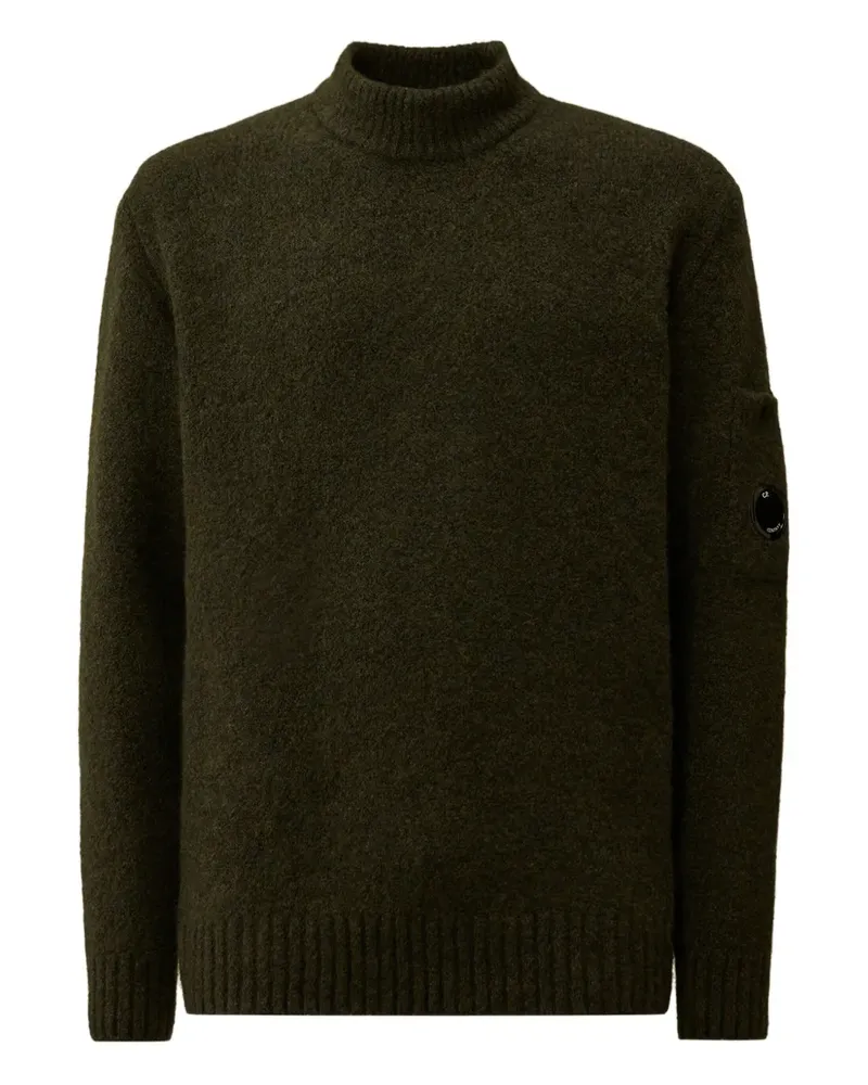 C.P. Company Pullover mit Lens-Detail - Grün Grün
