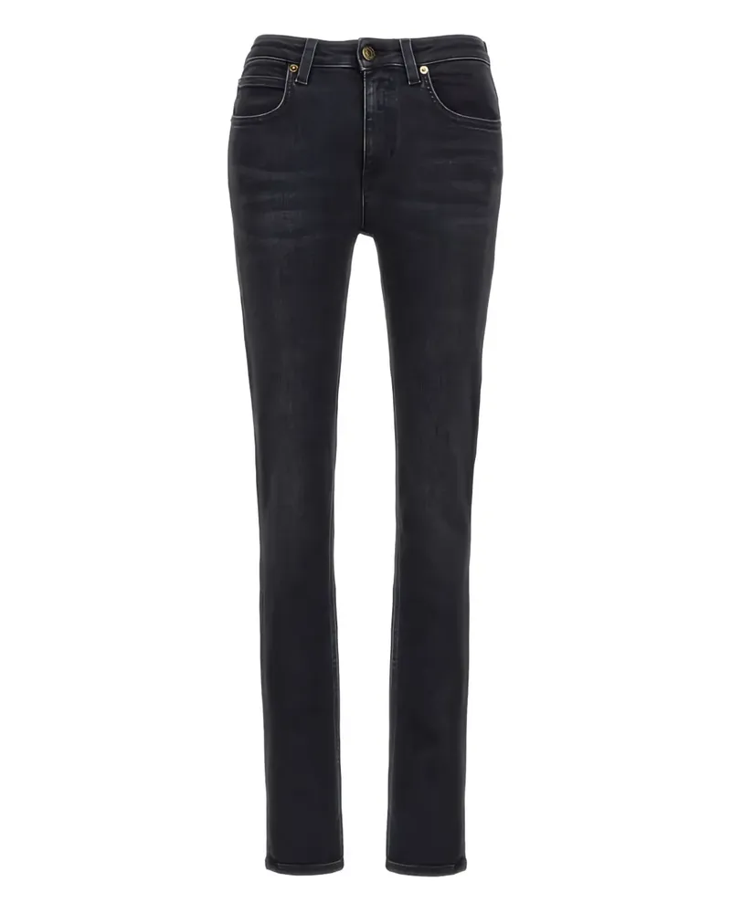 Roberto Cavalli Ausgeblichene Skinny-Jeans - Schwarz Schwarz
