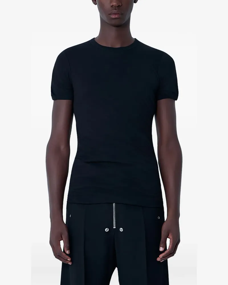 Rick Owens Klassisches T-Shirt - Schwarz Schwarz