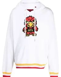 Mostly Heard Rarely Seen Hoodie mit "Atlanta"-Print Weiß