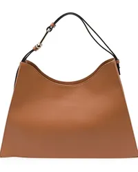 Furla Nuvola Schultertasche Braun