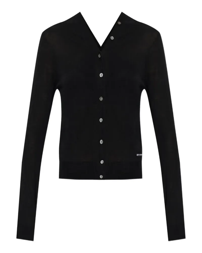 Alexander Wang button-up wool cardigan - Schwarz Schwarz