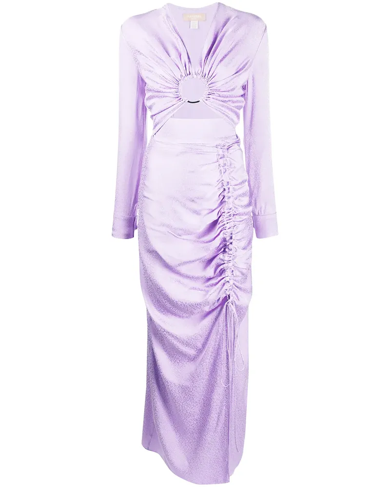 MATÉRIEL Kleid mit Raffung - Violett Violett