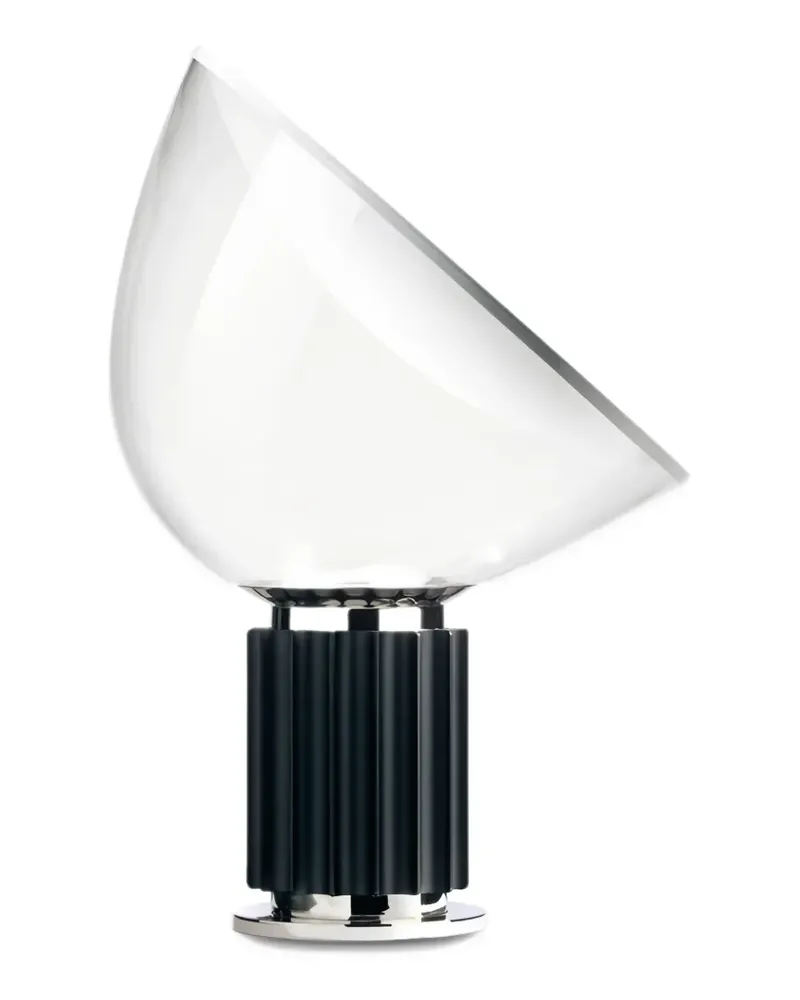 Flos Geriffelte Taccia Tischlampe - Schwarz Schwarz