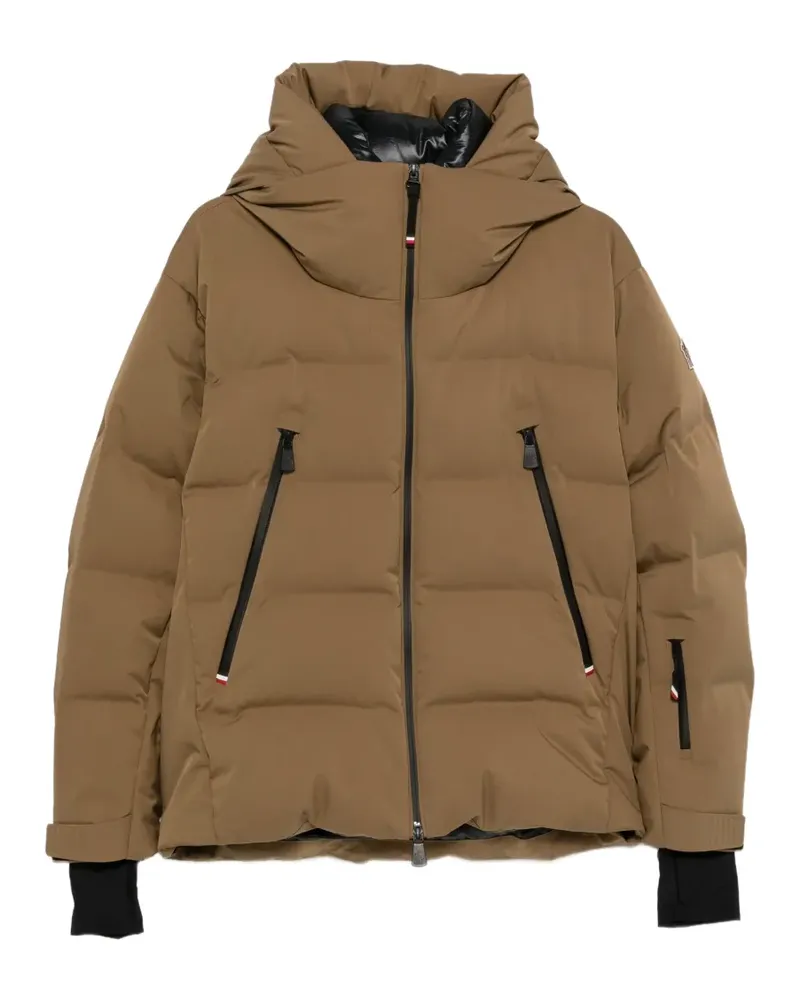 Moncler Fellberg quilted ski jacket - Nude Nude