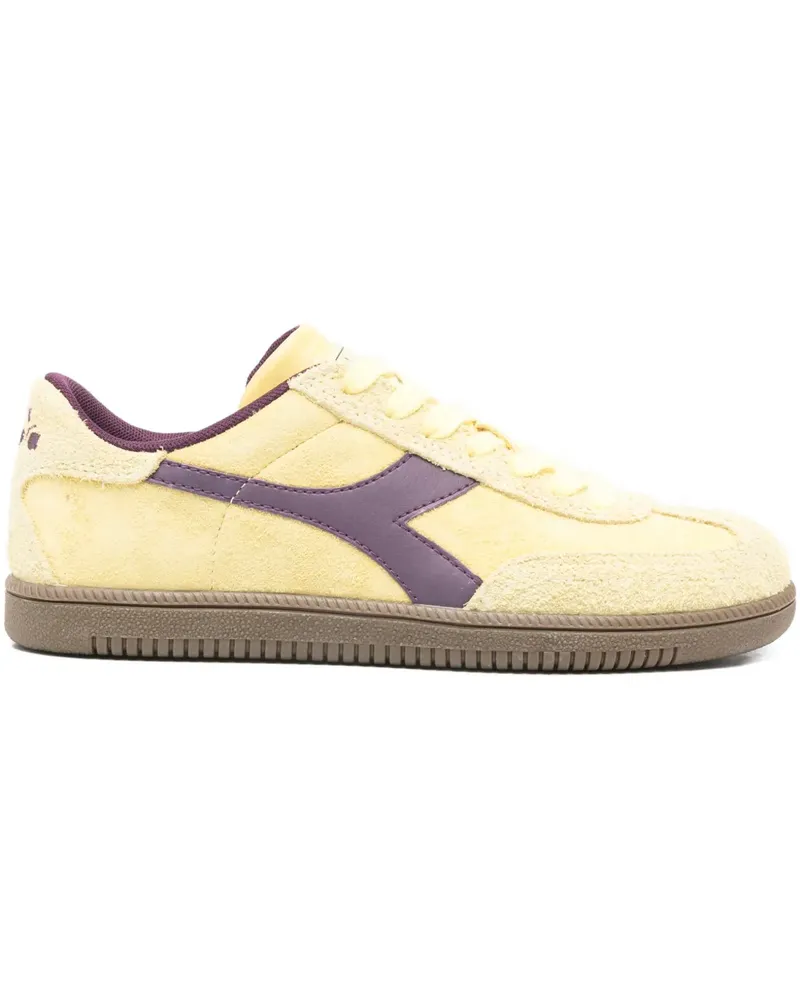 Diadora Suede Panel Trainers - Gelb Gelb