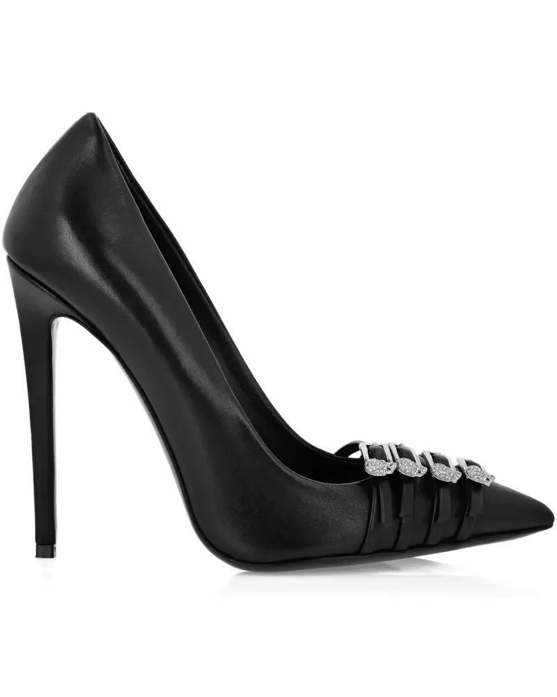 Philipp Plein Pumps mit Stiletto-Absatz - Schwarz Schwarz