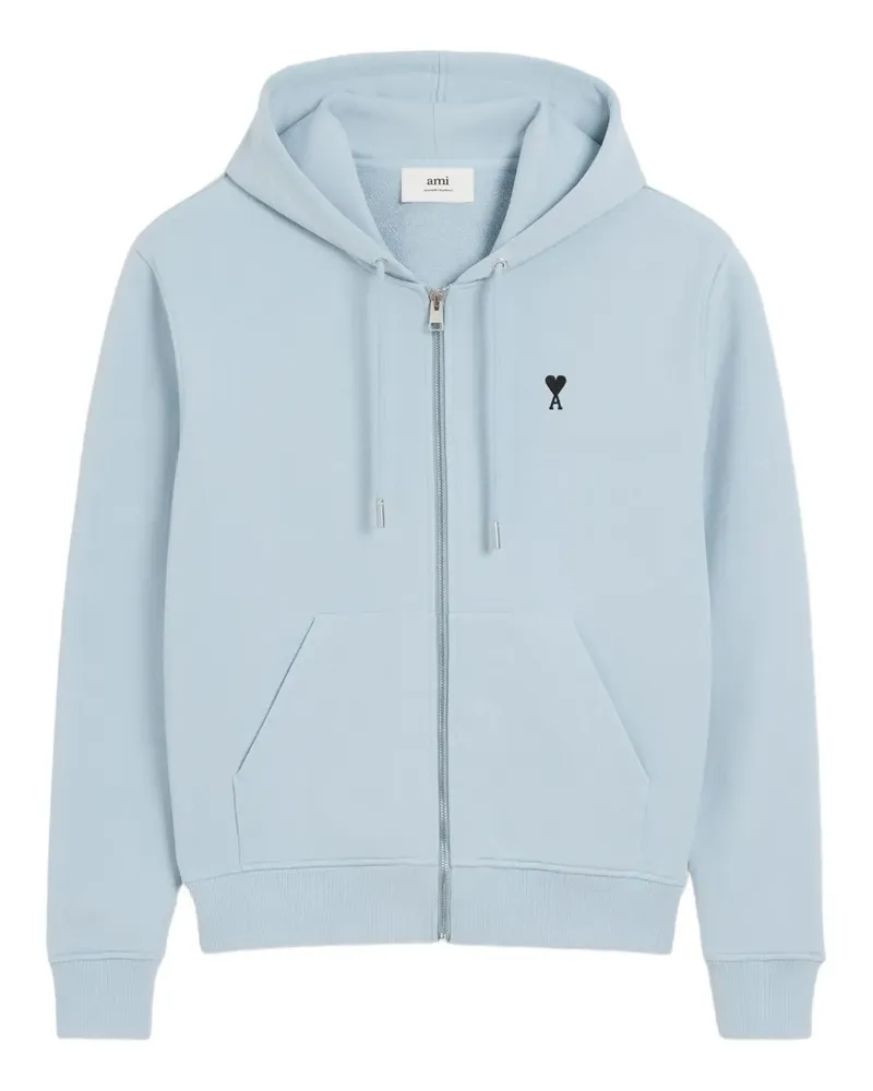 AMI Paris Ami-de-Coeur Kapuzenjacke - Blau Blau