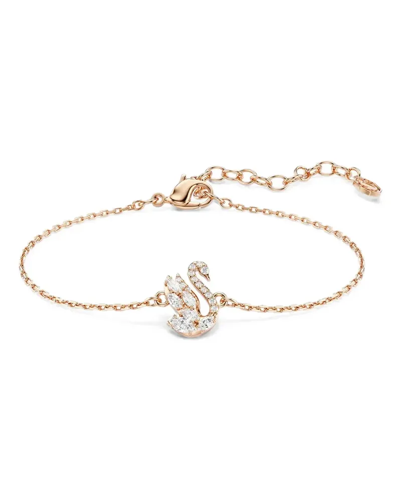 Swarovski Swan crystal-embellished bracelet - Rosa Rosa