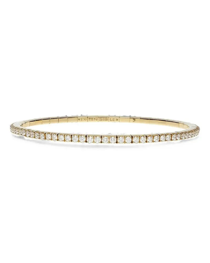 Roberto Demeglio extensible diamond tennis bracelet - Gold Gold