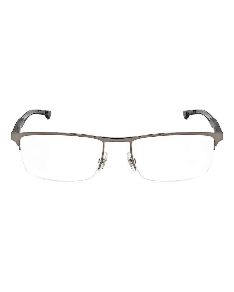 Carrera Brille mit eckigem Gestell - Grau Grau