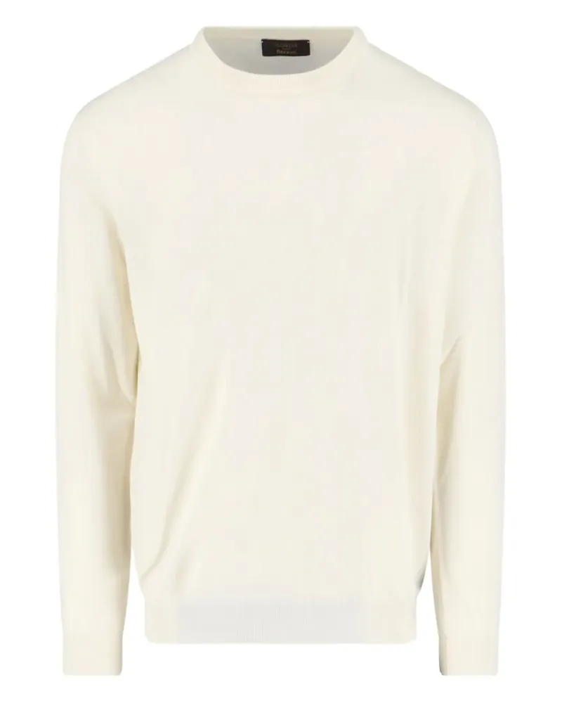 Zanone Klassischer Pullover - Nude Nude