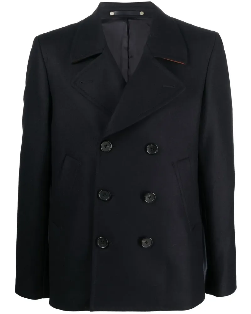 Paul Smith Klassische Cabanjacke - Blau Blau