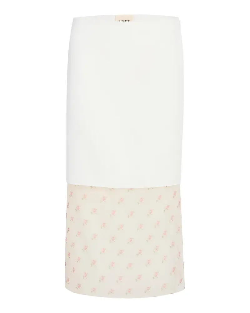 KHAITE Sybil skirt - Weiß Weiß