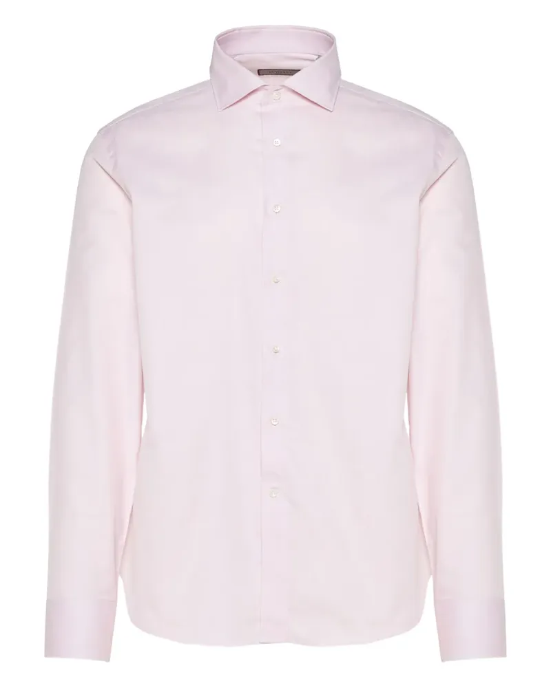 Canali buttoned shirt - Rosa Rosa