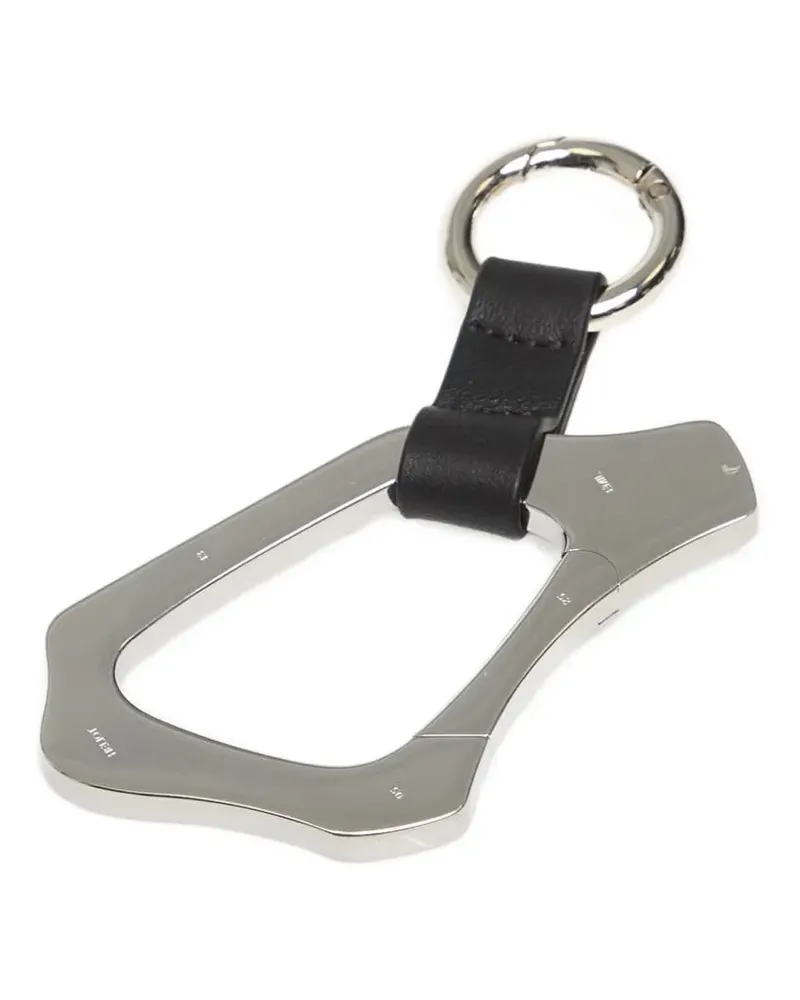 Heliot Emil carabiner keychain - Silber Silber