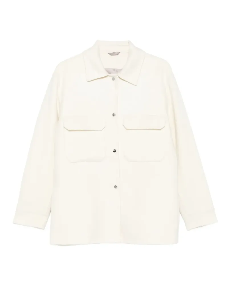 Herno Jacke mit doppelter Tasche - Weiß Weiß