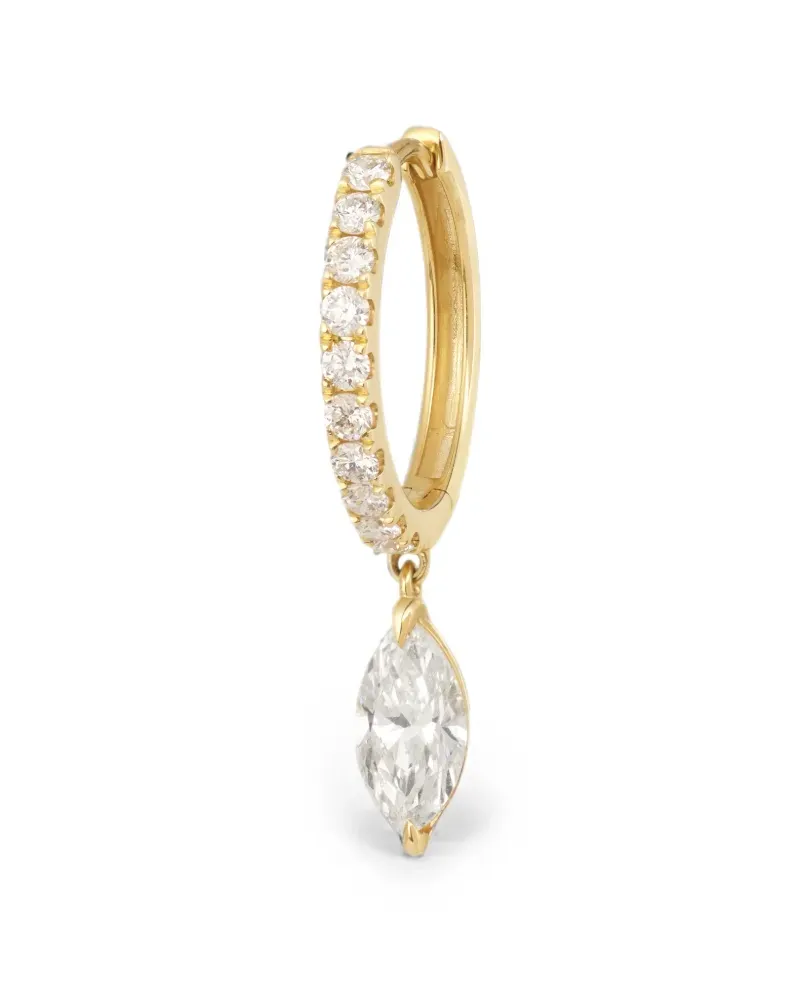 PERSEE Ohrringe mit Scharnier - Gold Gold
