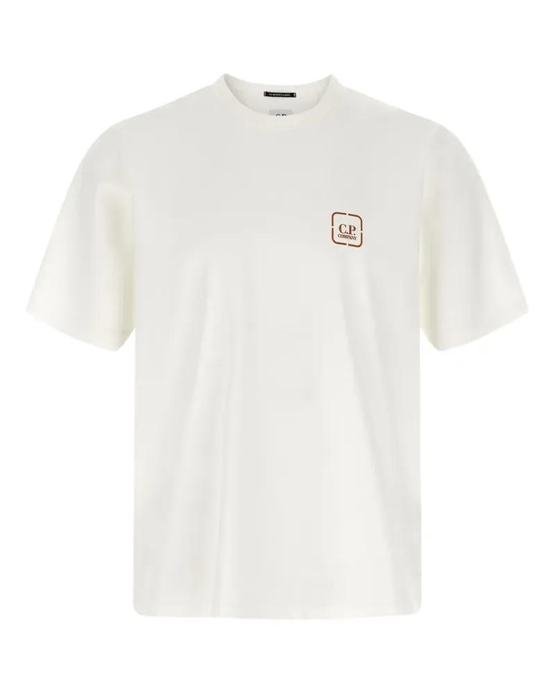 C.P. Company T-Shirt mit Print - Weiß Weiß