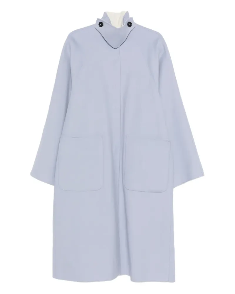 SPORTMAX button pockets coat - Blau Blau