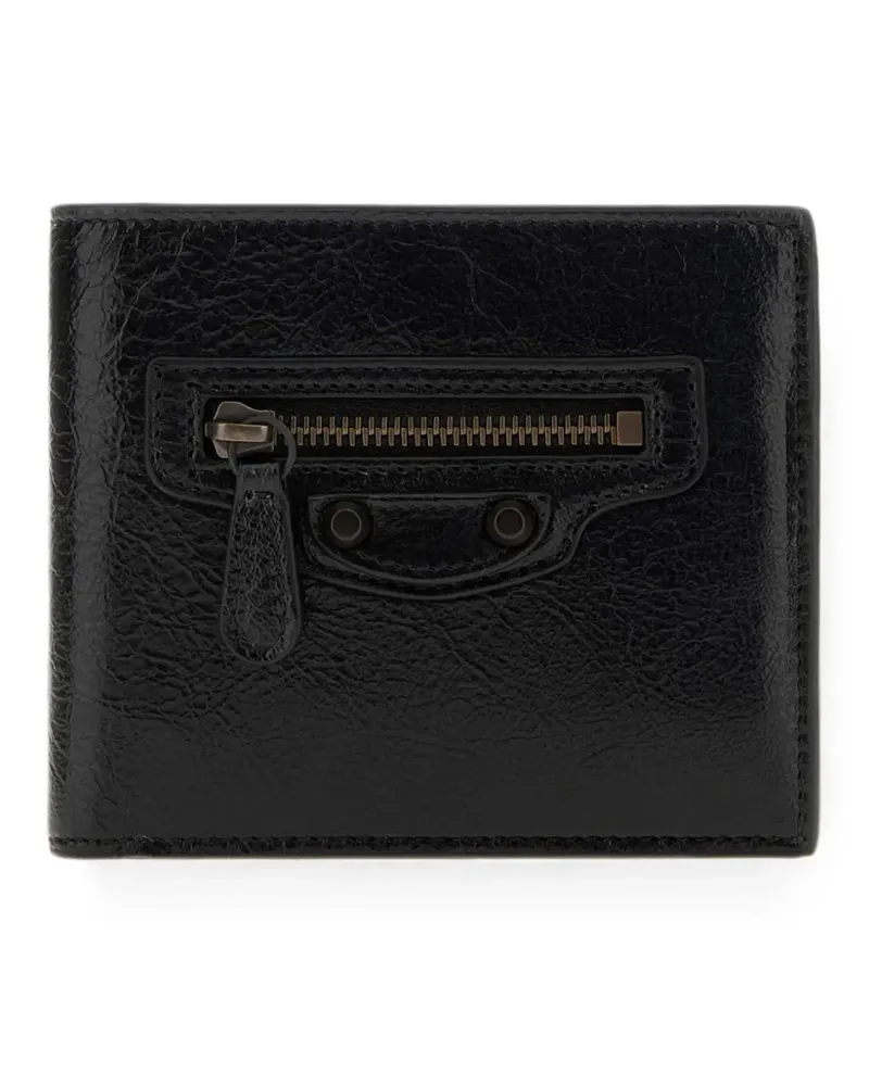 Balenciaga Le City square wallet - Schwarz Schwarz