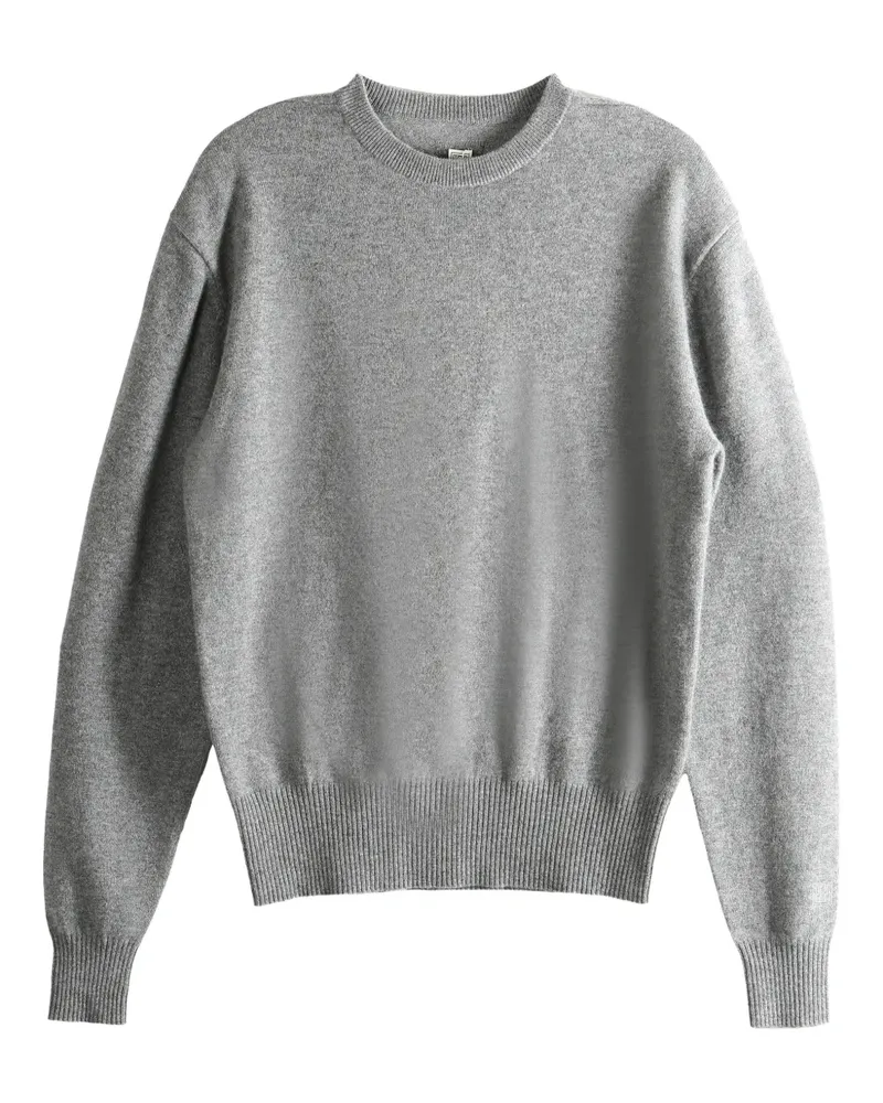 Totême Pullover mit Rundhalsausschnitt - Grau Grau