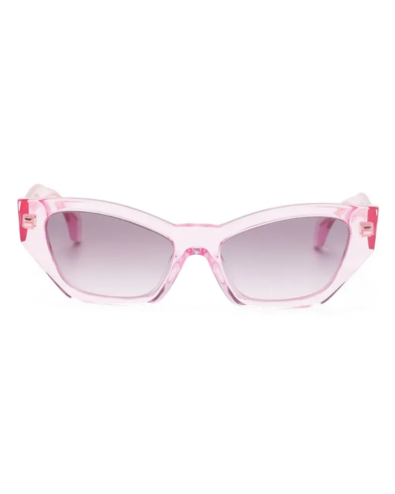 Versace Sonnenbrille mit Cat-Eye-Gestell - Rosa Rosa