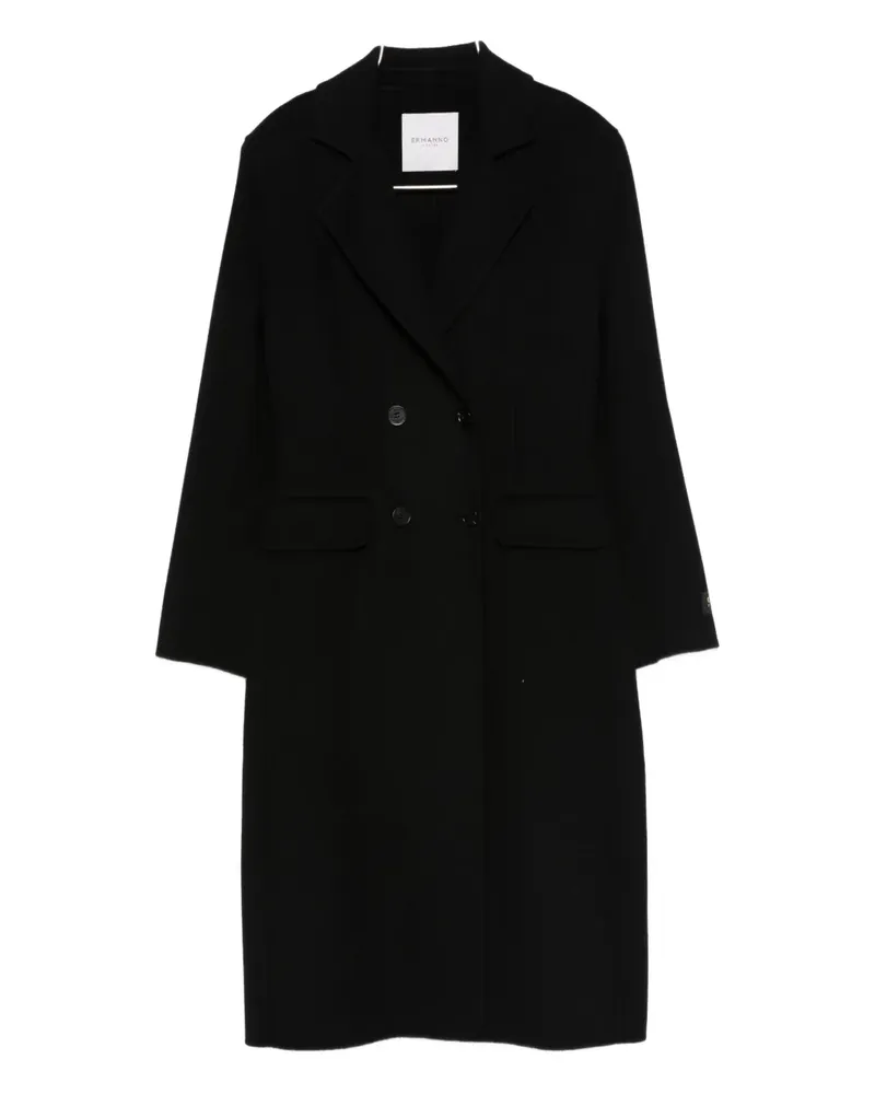 Ermanno Scervino double-breasted coat - Schwarz Schwarz
