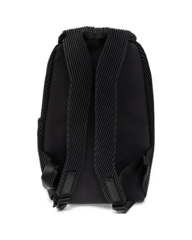 Issey Miyake pleated backpack - Schwarz Schwarz