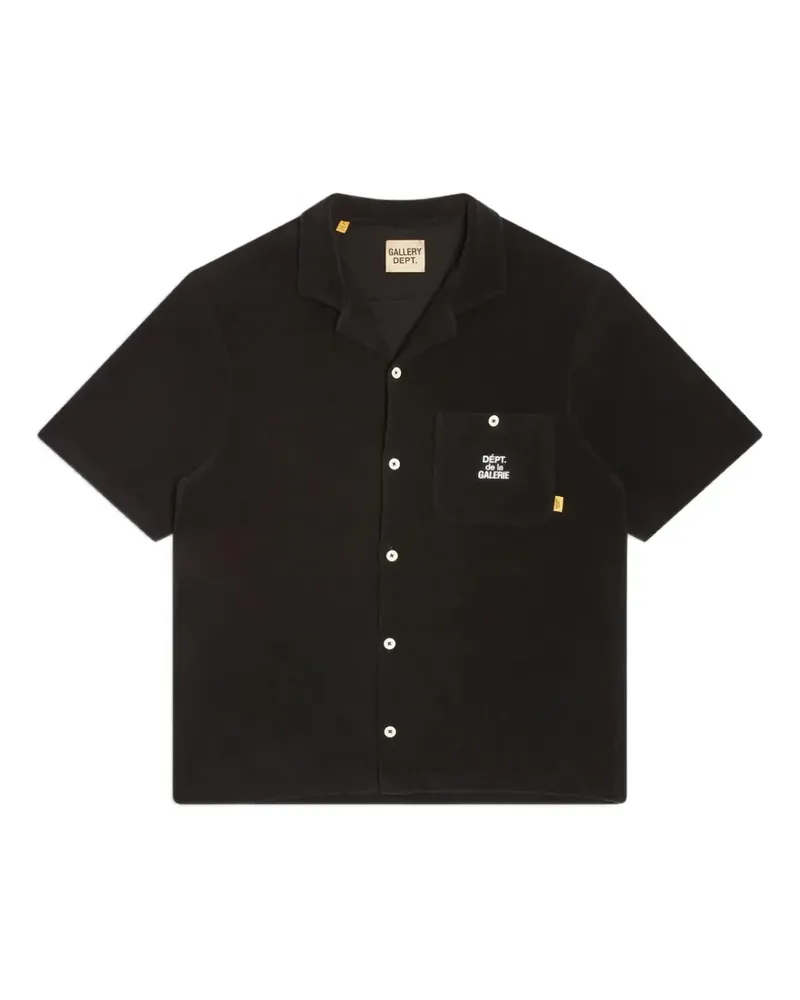 GALLERY DEPT. French Parker chest-pocket shirt - Schwarz Schwarz