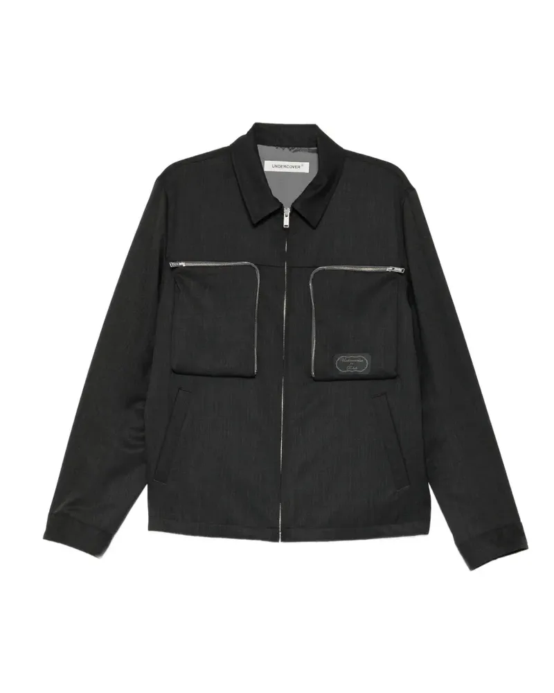 Undercover Cargo-Blouson mit Reißverschluss - Grau Grau