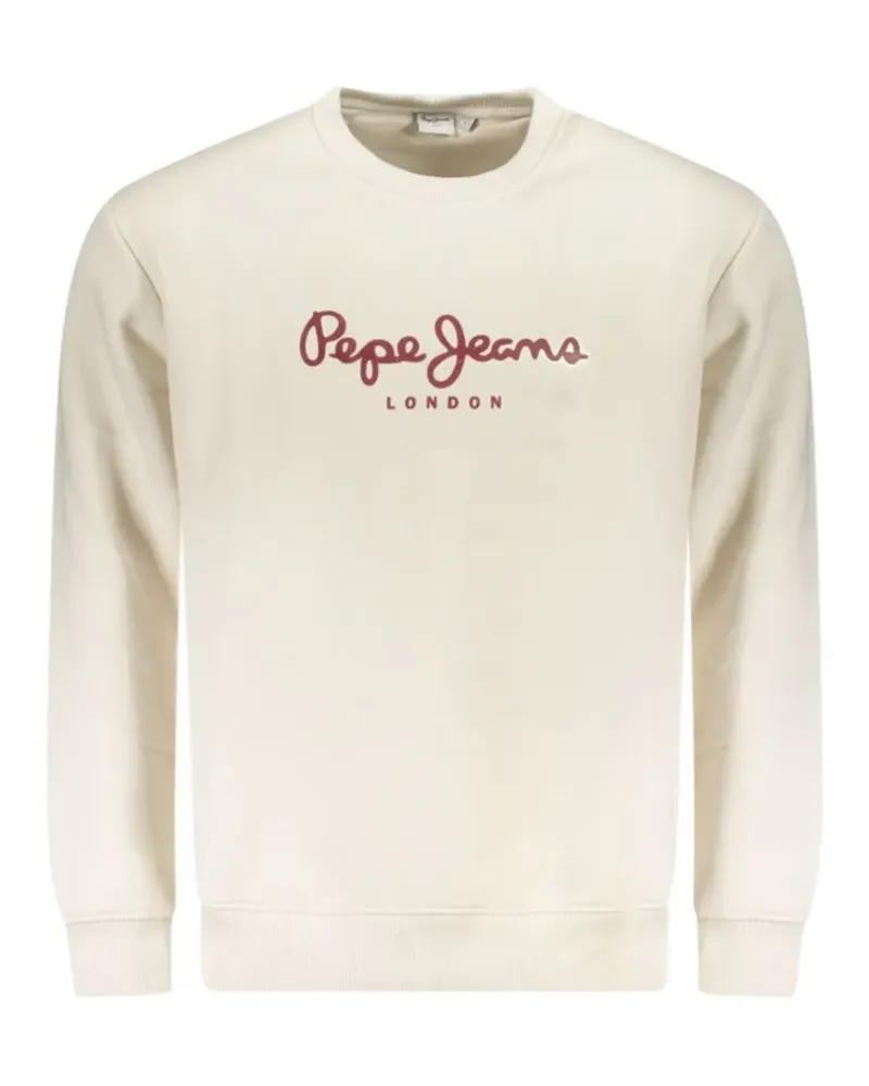 Pepe Jeans logo-print crew-neck sweatshirt - Nude Nude