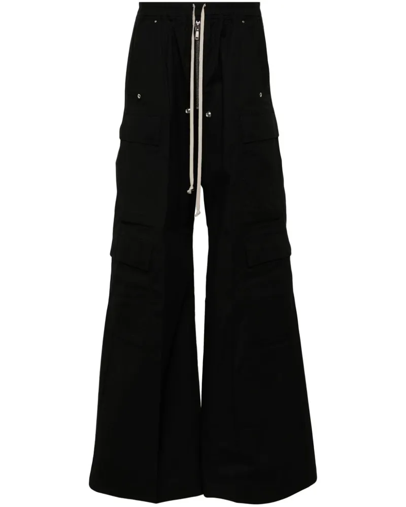 Rick Owens Cargohose mit Kordelzug - Schwarz Schwarz