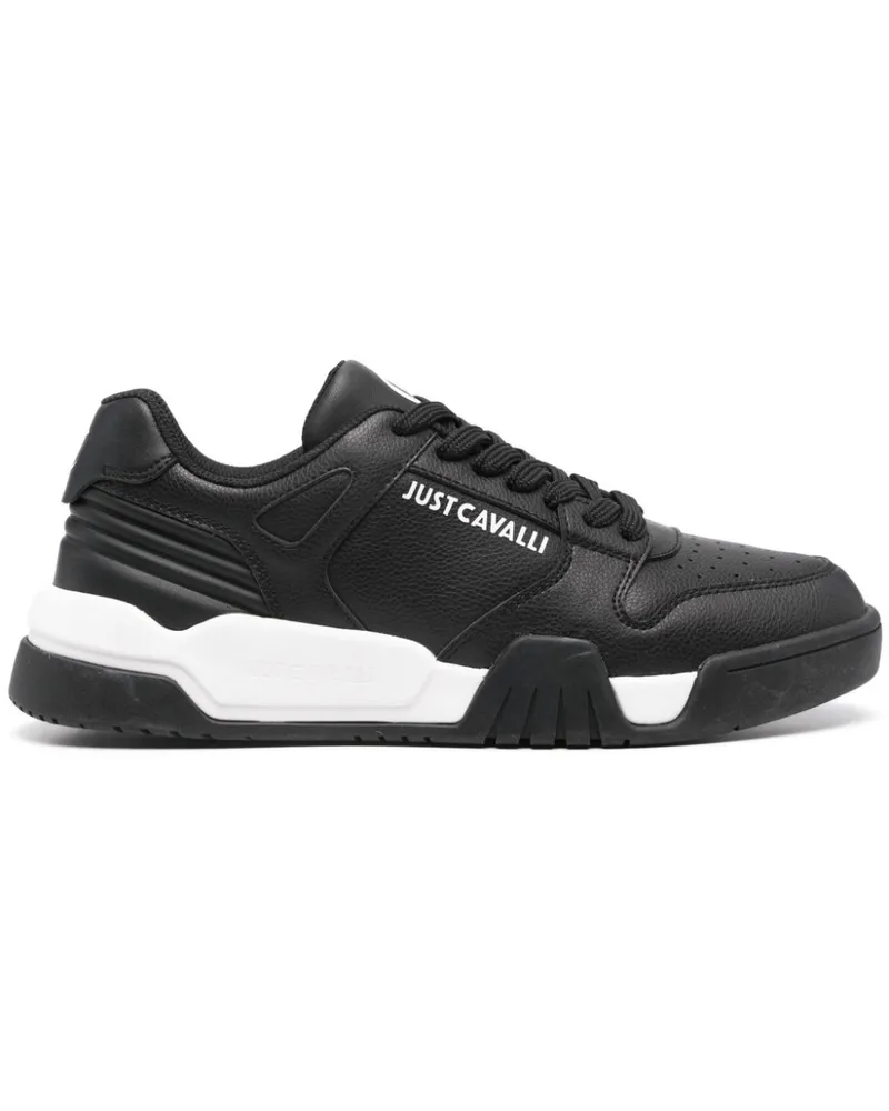 Just Cavalli Fondo Style Dis. 1 Sneakers - Schwarz Schwarz