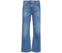 Halbhohe Bruni Cropped-Jeans
