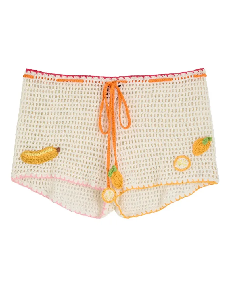 Leslie Amon Tutti Frutti shorts - Nude Nude