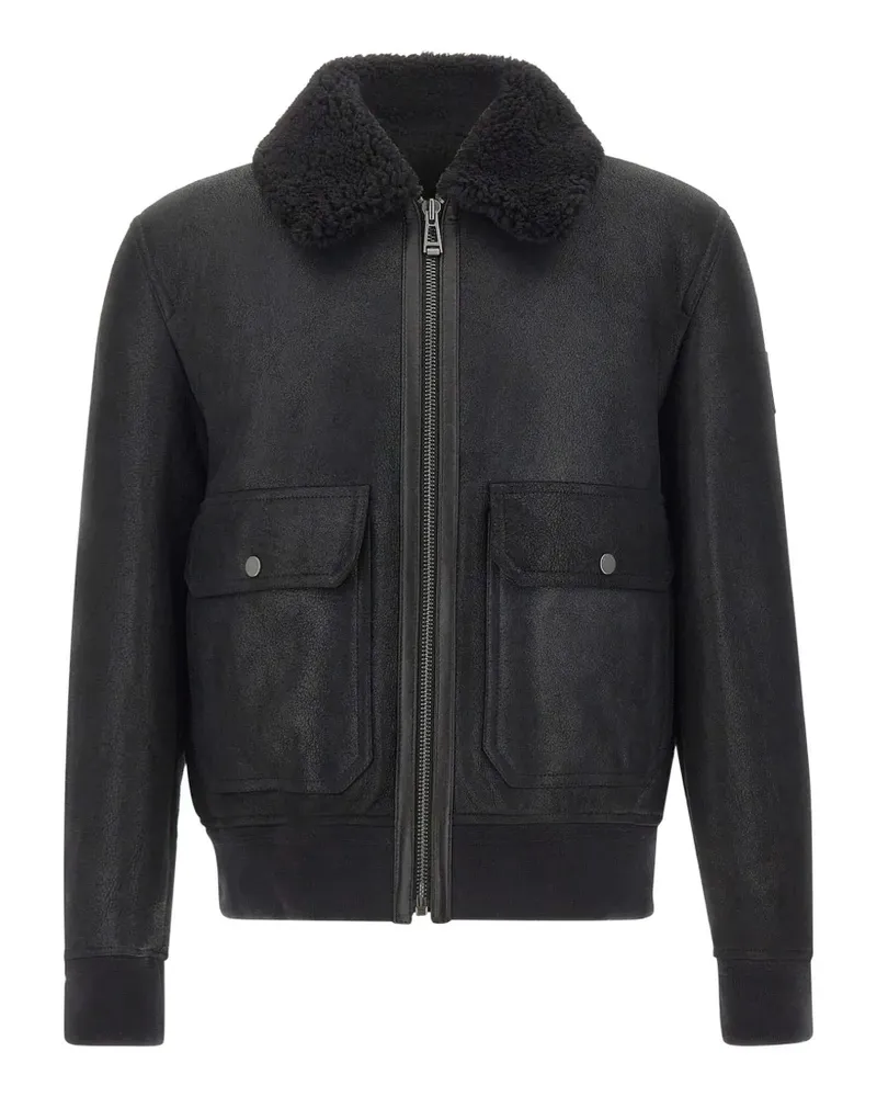 Belstaff Northwind shearling jacket - Schwarz Schwarz
