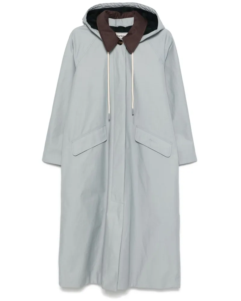 Barbour x Alexa Natalie Trenchcoat - Blau Blau