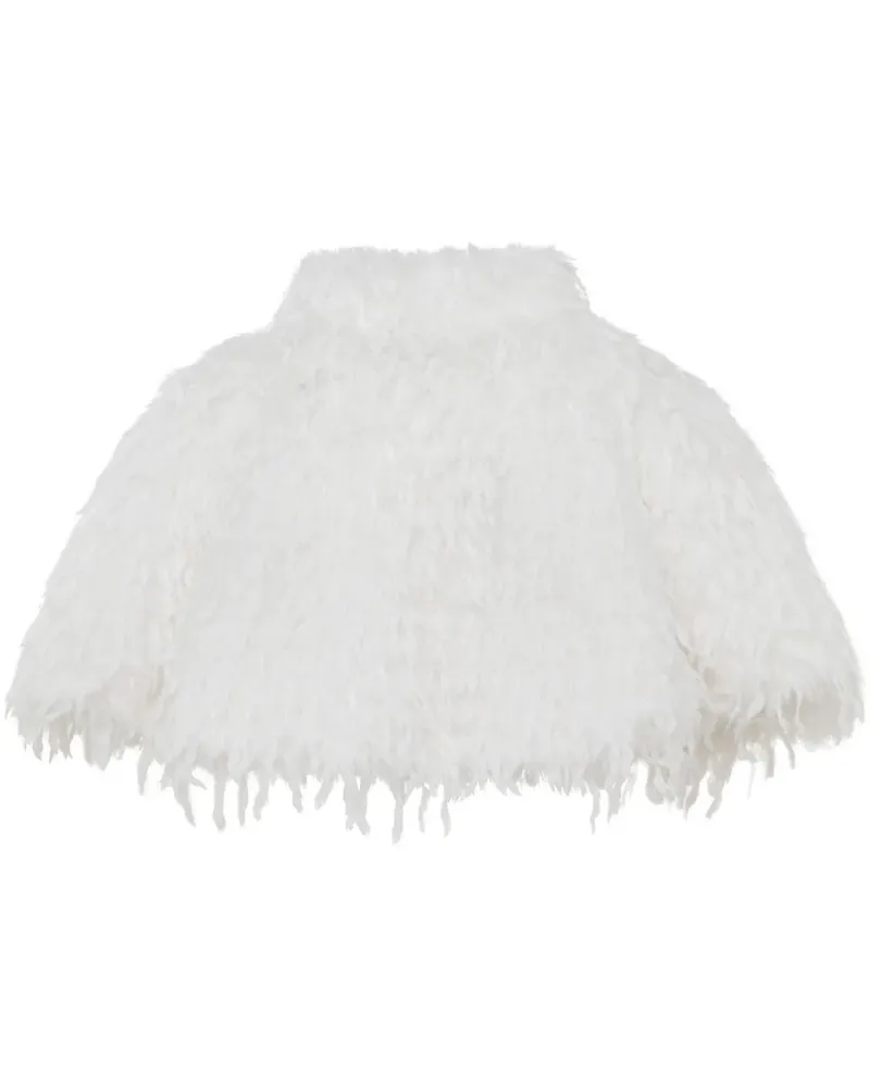 UNREAL FUR Hochzeitsarmband aus Faux Fur - Weiß Weiß