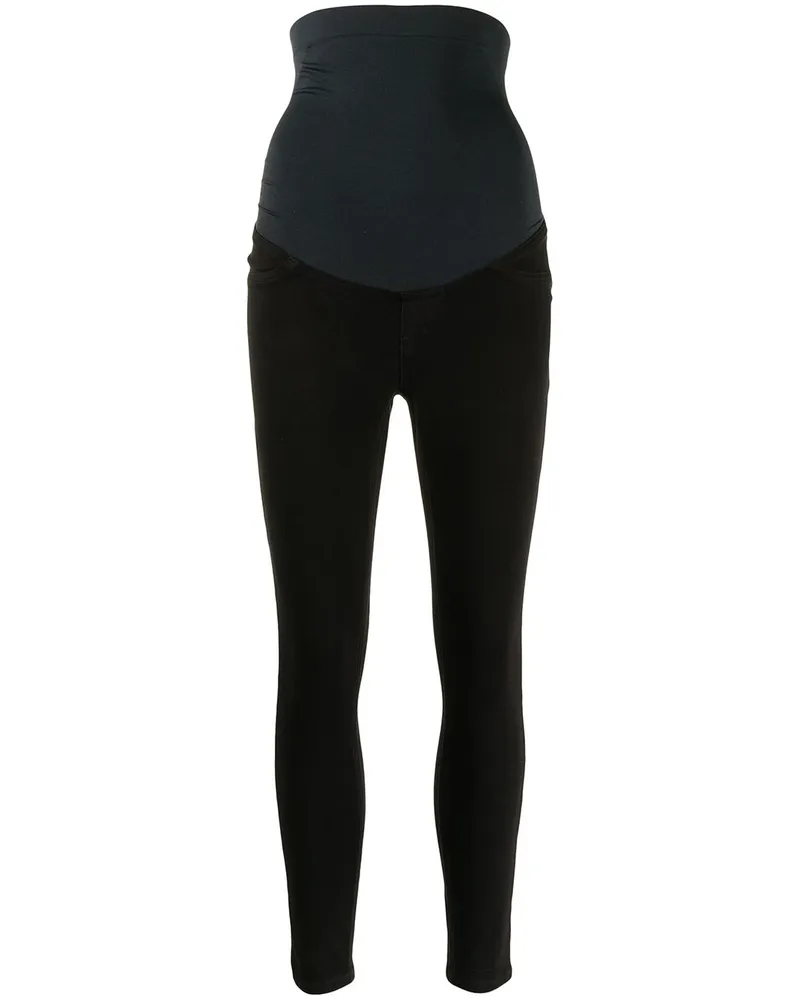 Spanx Leggings mit hohem Bund Schwarz