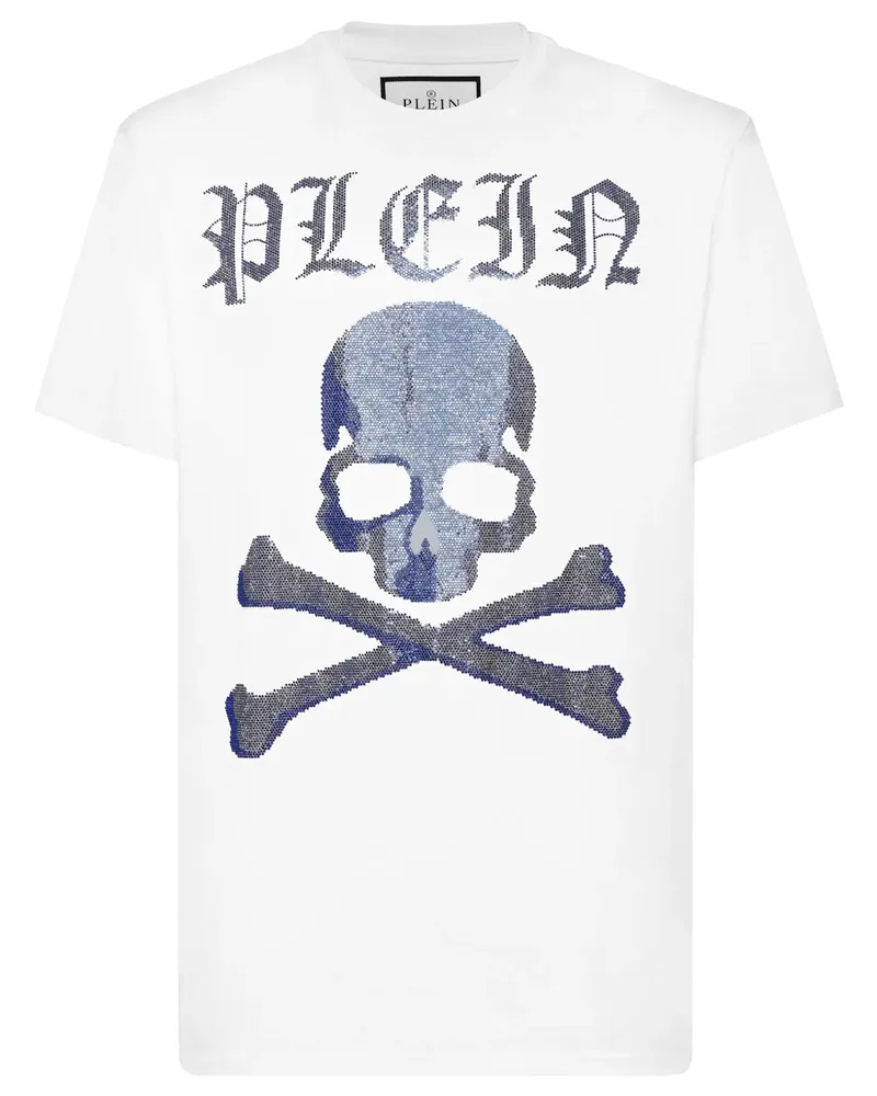 Philipp Plein Skull&Bones T-Shirt - Weiß Weiß