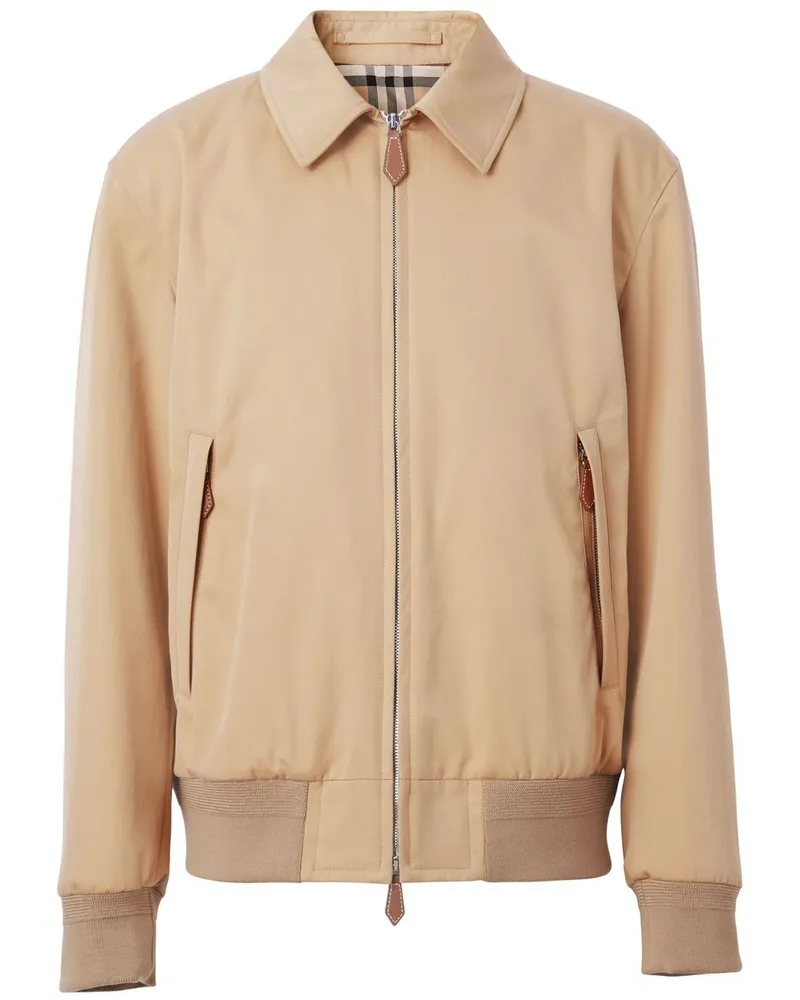 Burberry The Heritage Harrington Jacke - Nude Nude